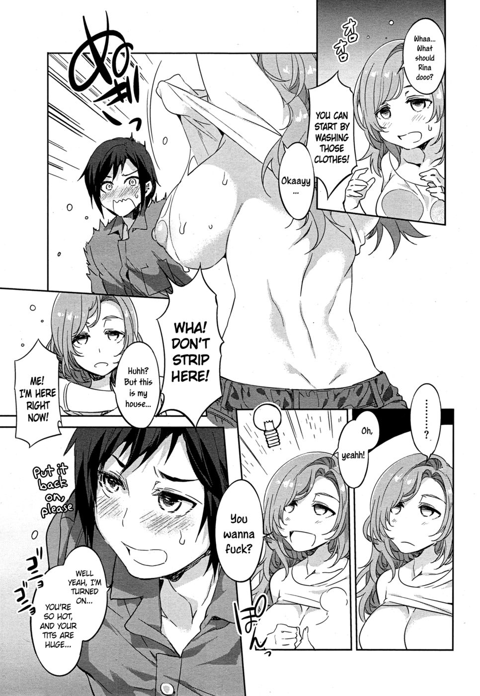 Hentai Manga Comic-My Neighbor Rina-Read-5